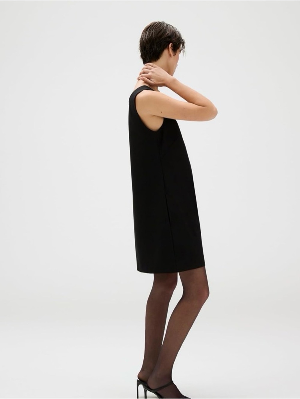 BlackCalvin Klein Women's Refined Stretch Mini Dress Size 0